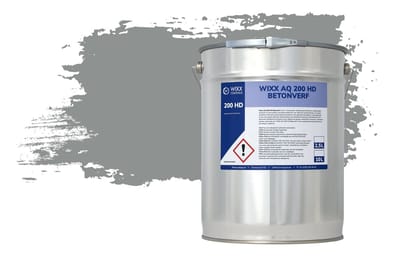 Wixx AQ 200 HD Betonverf - 2.5L - RAL 7042 | Verkeersgrijs A