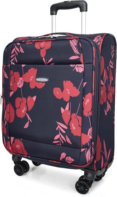 Zachte Koffer - Reisbagage Vier Wielen - Comfortabel Reizen - Lichtgewicht Uitbreidbaar - 55 x 37 x 24 cm