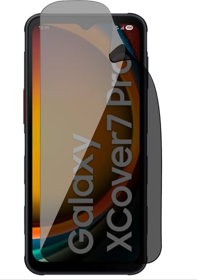 Privacy Screenprotector geschikt voor Samsung Galaxy XCover 7 Pro - 1x FlexGuard Screen Protector