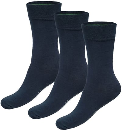 Bamboo Basics Navy Sokken Beau - 3-pack - Maat 47-50 - Bamboe Sokken - Normale Sokken