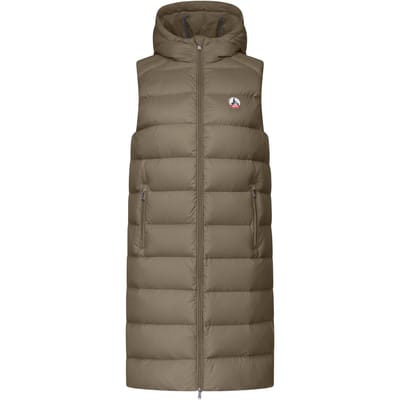 JOTT Manon Down Jacket Taupe Size: XS | Vests Outlet | Dames | Bruin