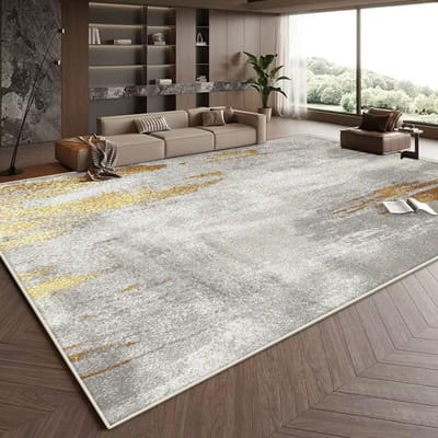 Nordic Abstracte Stijl Tapijt Woonkamer Inkt Wassen Decoratie Slaapkamer Lounge Antislip Wasbaar Kleed Huis Bedzijde Zachte Vloermat 80*120cm