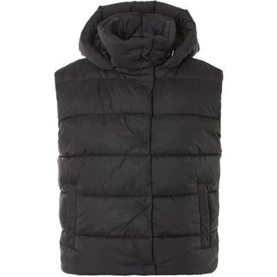 ESMARA Dames gewatteerde bodywarmer (Zwart, L (44/46))