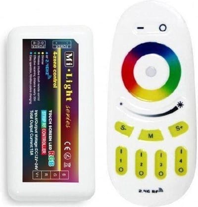 4-zone RGB ledstrip touch RF controller AFSTANDSBEDIENING