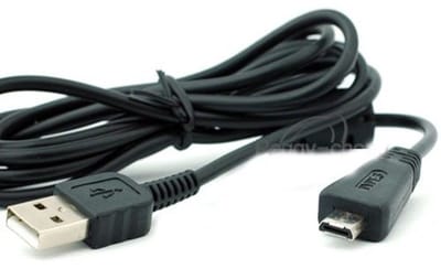 Dailygoody - USB Oplaadkabel - Gegevensoverdracht - Geschikt voor camera's - VMC-MD3 model - Perfect voor opladen - Handig voor fotografie - Zwart