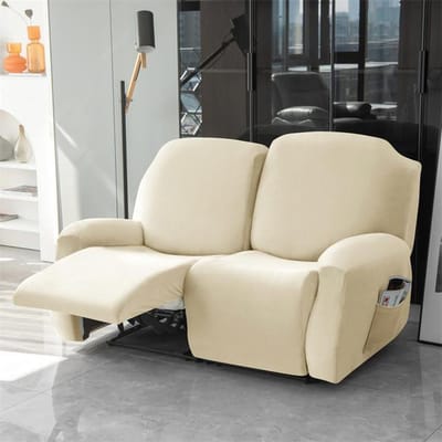 Fluwelen relaxfauteuilhoes stretch ligstoel bankhoezen voor woonkamer bankhoezen meubelbeschermer elastisch