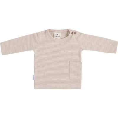 Baby's Only Truitje Stripe - Baby truitje - Oud Roze - Maat 56 - 100% ecologisch katoen - GOTS