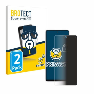 BROTECT - privacy screenprotector voor Samsung Galaxy A53 5G - Folie Beschermfolie Blauwlichtfilter 2 Stuks