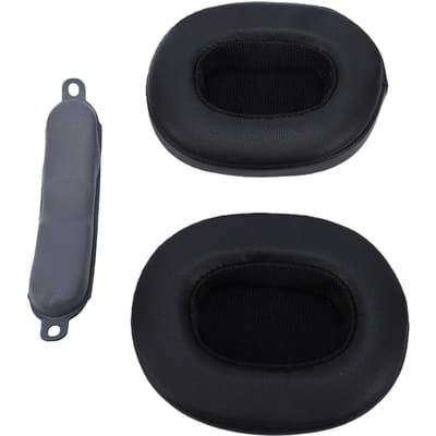 Kit de remplacement de coussinets d'oreille et de coussinet d'arceau pour casque sans fil Skullcandy Crusher 3.0 Hesh3