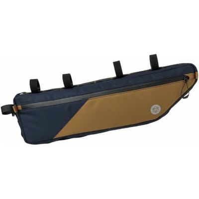 AGU Bikepacking Tube Frametas Venture - Fietstas voor Frame - Blauw Armagnac - 5,5L - Waterafstotend - Eenvoudige Montage