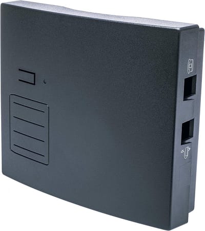 Telefoonadapter - Draadloze TAE - Analoge Apparaten - DECT GAP Compatibel - 12x10x3.8 cm - Zwart