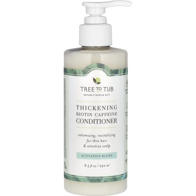 Tree To Tub, Après-shampoing fortifiant à la biotine et à la caféine, 250 ml (250 ml)