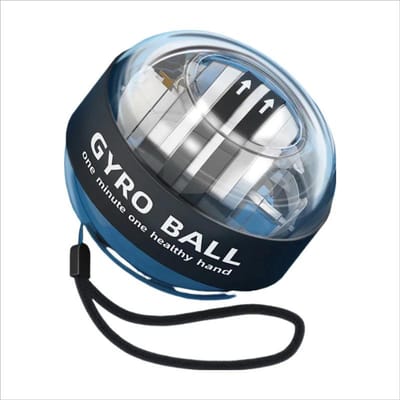 Gyroscoop Polsbal Onderarmtrainer Handknijper Spier Fitnessapparatuur Glow Booster gray