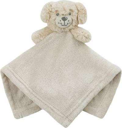 Baby Town Knuffeldoekje Puppy 38 x 38 Cm Polyester Zand