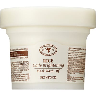 SKINFOOD - Rice Daily Brightening Mask Wash Off - 210g