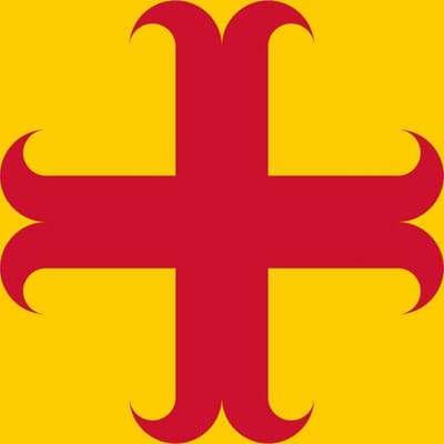Vlag Oegstgeest 30x45cm
