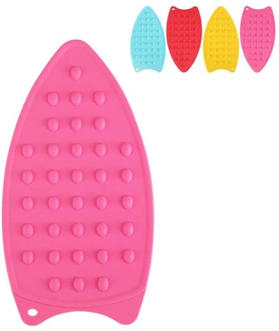 Dailygoods- Strijkonderlegger Hittebestendig - Antislip Oppervlak - Siliconen - 27 x 14 cm - Keukenaccessoire - Veilig Strijken - Strijkmat