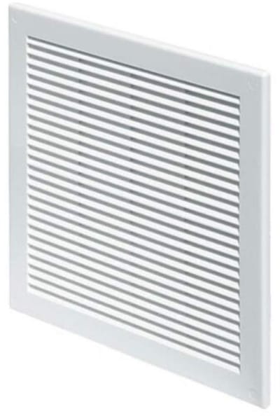 Dailygoods - Ventilatierooster 200mm x 200mm met Vliegengaas - Muurventilatie Cover