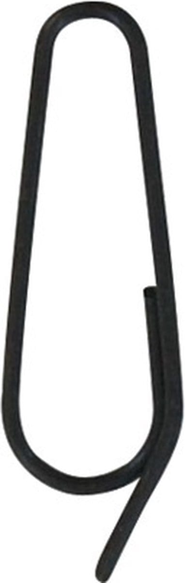 Labelhaak draaddikte 1,4mm x 35mm hoog, geblaut, ovaal, 1000 stuks