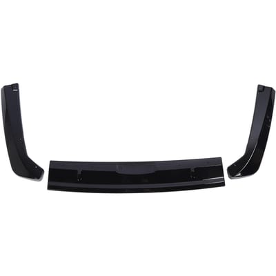 3 Stuks Achterbumper Lip Spoiler Glanzend Zwart Verbeterde Aerodynamica Decoratief voor WRX STI VB 2022 en Later black
