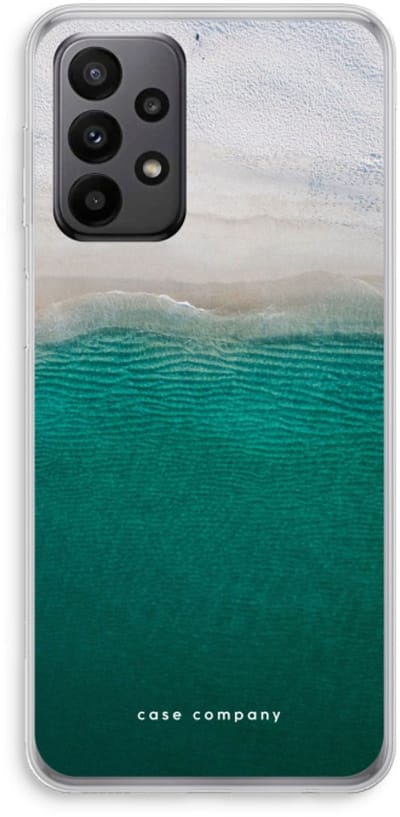 Case Company® - Hoesje geschikt voor Samsung Galaxy A23 hoesje - Stranded - Soft Cover Telefoonhoesje - Bescherming aan alle Kanten en Schermrand