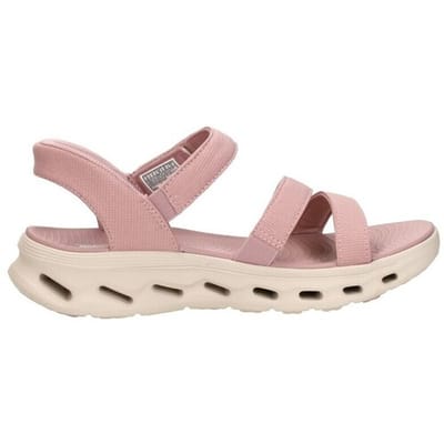 Skechers Slip-Ins: Go Walk Glide-Step Sandalen Plat - Roze - Maat 36