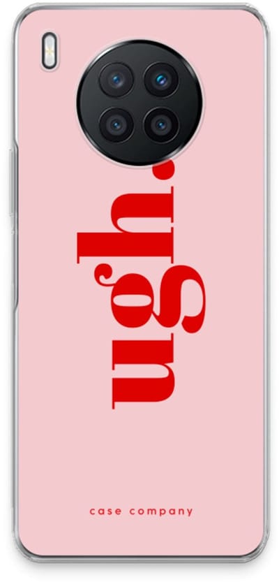 Case Company® - Hoesje geschikt voor Huawei Nova 8i hoesje - Ugh - Soft Cover Telefoonhoesje - Bescherming aan alle Kanten en Schermrand