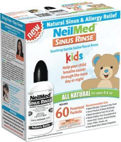 NeilMed - Neusdouche - kinderen - Kids Sinus rinse - geen verstopte neus meer - niet meer benauwd - frisse lucht inademen [bol]