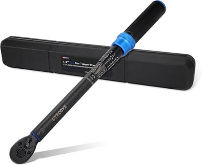 Momentsleutel 1/2 inch - Momentsleutel auto - Bandenreparatie - ±3% Nauwkeurigheid - 20-220 NM - Chroom