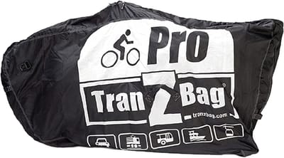 Fietstransporttas Opvouwbaar - Fiets Beschermhoes - Reizen Fiets - Universeel Gebruik - 26-29 Inch Wielen - Zwart