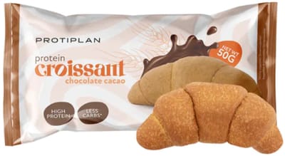 Protiplan - Protein Croissant Chocolate Cacao - 30 stuks - 30 x 50 g - Eiwitrijk - Low carb