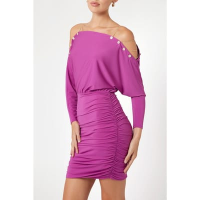 GUESS Marciano By  Adri Dress Pink Daisy Taglia: 42 | Abiti Mini Outlet | Donna | Rosa