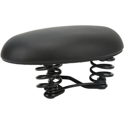 Selle de vélo sans nez, siège de VTT ultra doux, coussin absorbant les chocs pour vélo pliant gray