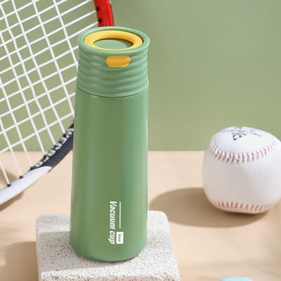 Nieuwe Basisschool Roestvrijstalen Beker Thermosbeker Schattig Hoog Uiterlijk Niveau Waterbeker voor Kinderen Draagbaar 350ml