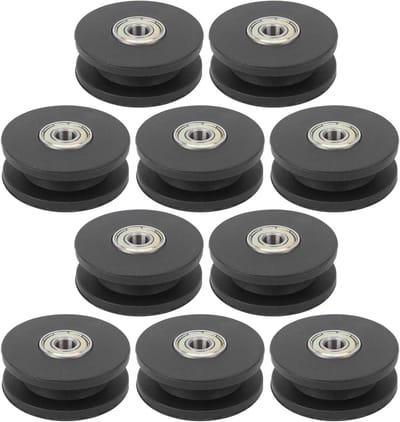 10 Stuks Fitness Pulley Set - Nylon Draagkrachtige Katrollen voor Krachttraining en Gym Equipment, Ideaal voor Thuis Workout en Sportactiviteiten