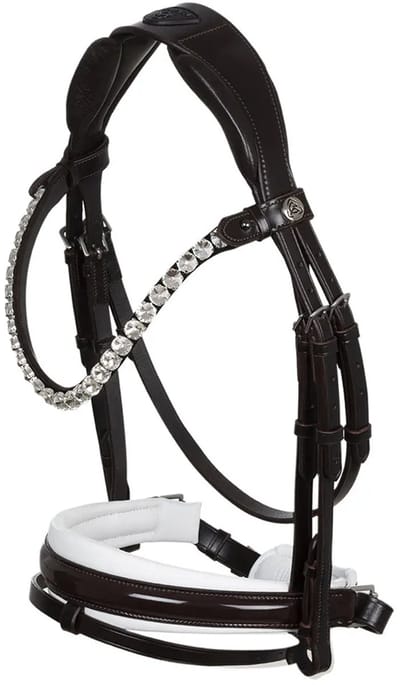 Acavallo Ophelia Calfskin Hoofdstellen Bruin Full