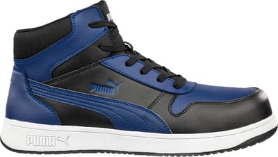 Puma Frontcourt S3L 630070 - Zwart/Blauw - 41