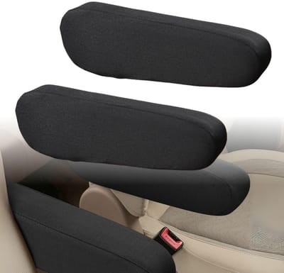 Dailygoods- Armsteunhoes Universeel - Beschermhoes - Antislip - Ademend - Schokbestendig - Geschikt voor SUV/Truck/Vans - Autostoelhoes