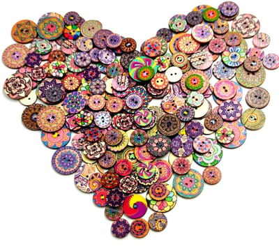 Ynkkvre - Knopen - Kleding Knopen - Knopen Naaien - Decoratieve Knoppen - 300-delige Set - Retro Bloemmotief - 3 Maten