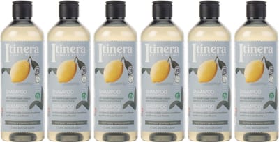 ITINERA - Shampoo voor vettig haar met citroen van de kust van Amalfi, 370 ml (6 stuks)