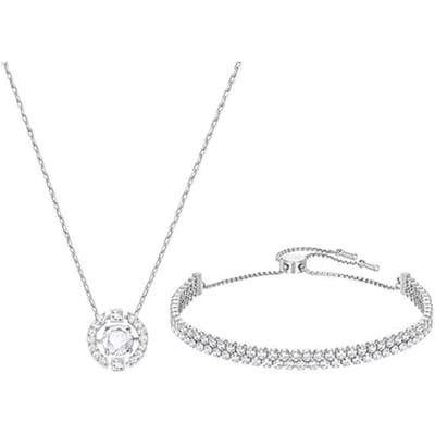 Swarovski Una Sparkling Dance Collier Classique Femme collier 5291059 Box (Random Color) white