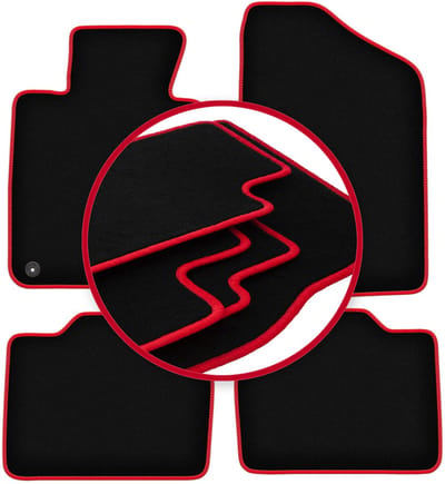 CARLUX-RED automatten voor: Kia Optima III TF sedan (2010-2015)