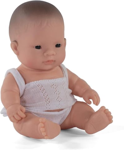 Miniland 31125 - Baby (Aziatische jongen) 21 cm