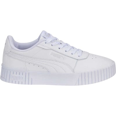 Puma Kinderen/Kids Carina 2.0 Lage Sneakers (Wit/Zilver)