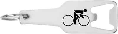 Akyol - wielrennen flesopener - Wielrennen - wielrenners - fietsen sleutelhanger - wielrennen accessoires - cadeau - leuk kado voor iemand die van wielrennen houd - 105 x 25mm