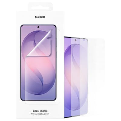 Samsung Screenprotector geschikt voor Samsung Galaxy S26 Ultra - Anti-Reflecting - 2 Stuks