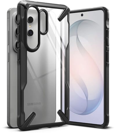 Ringke Fusion X Case for Samsung Galaxy S26 Ultra - Clear and Black