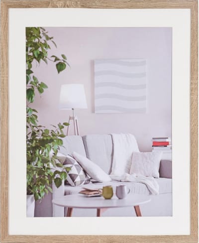 Fotolijst - Henzo - Modern - Fotomaat 50x60 cm - Lichtbruin