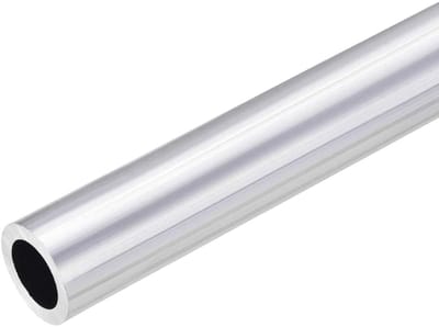 Allecto - Aluminium Buizen - Ronde Buizen 25mm - Duurzaam en Corrosiebestendig - Zilver - Naadloze Buizen - Geschikt voor Industrie en DIY Projecte...