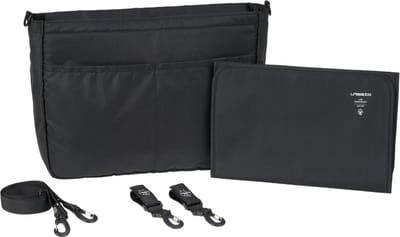 Lässig Luiertas Schoudertas CAS MIX Multi Bag Black Zwart